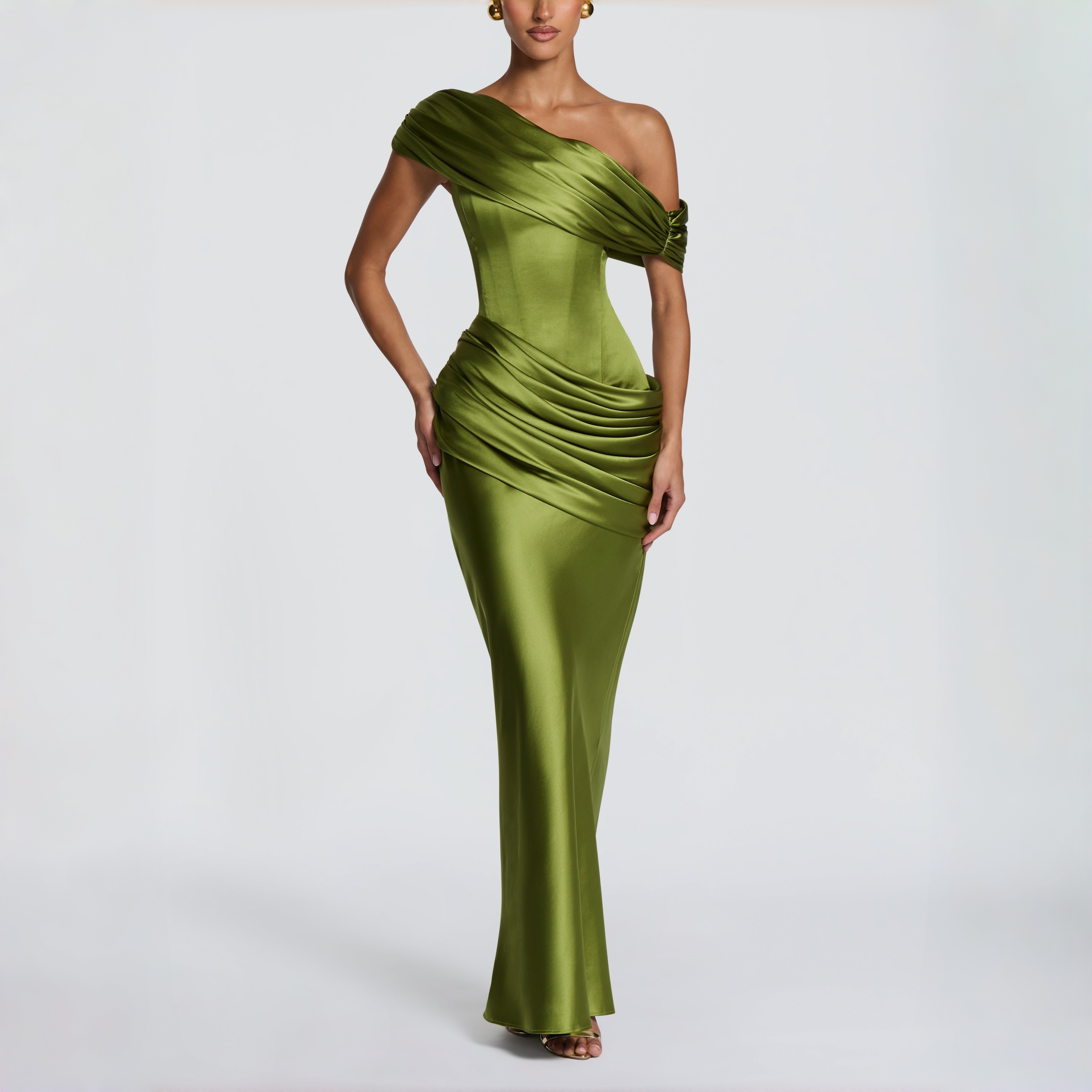 Detachable Off Shoulder Satin  - огляд і ціна Women'S Formal Wear Wedding Guest