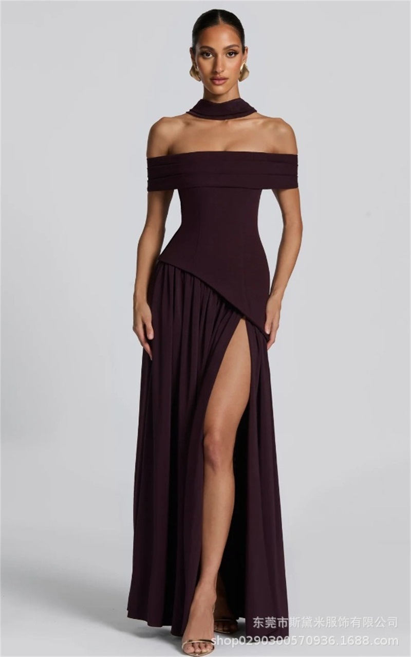 Pink Women Prom Dress With Sca - огляд і ціна Formal Wear Gowns For Women