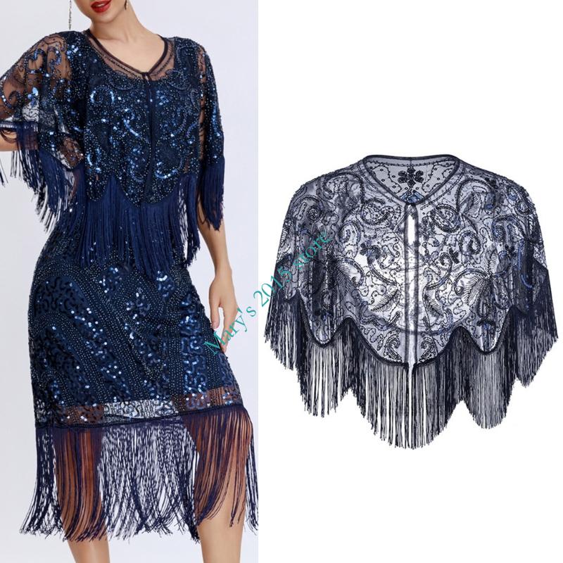 Women Stylish Fringe Sequined  - огляд і ціна Women'S Formal Wear In The 1920S