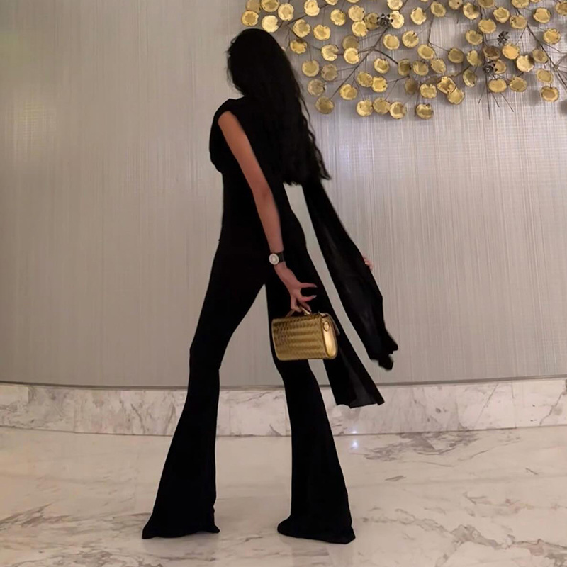 Black Women Jumpsuit Sexy Slee - огляд і ціна Women'S Formal Wear Wedding Guest