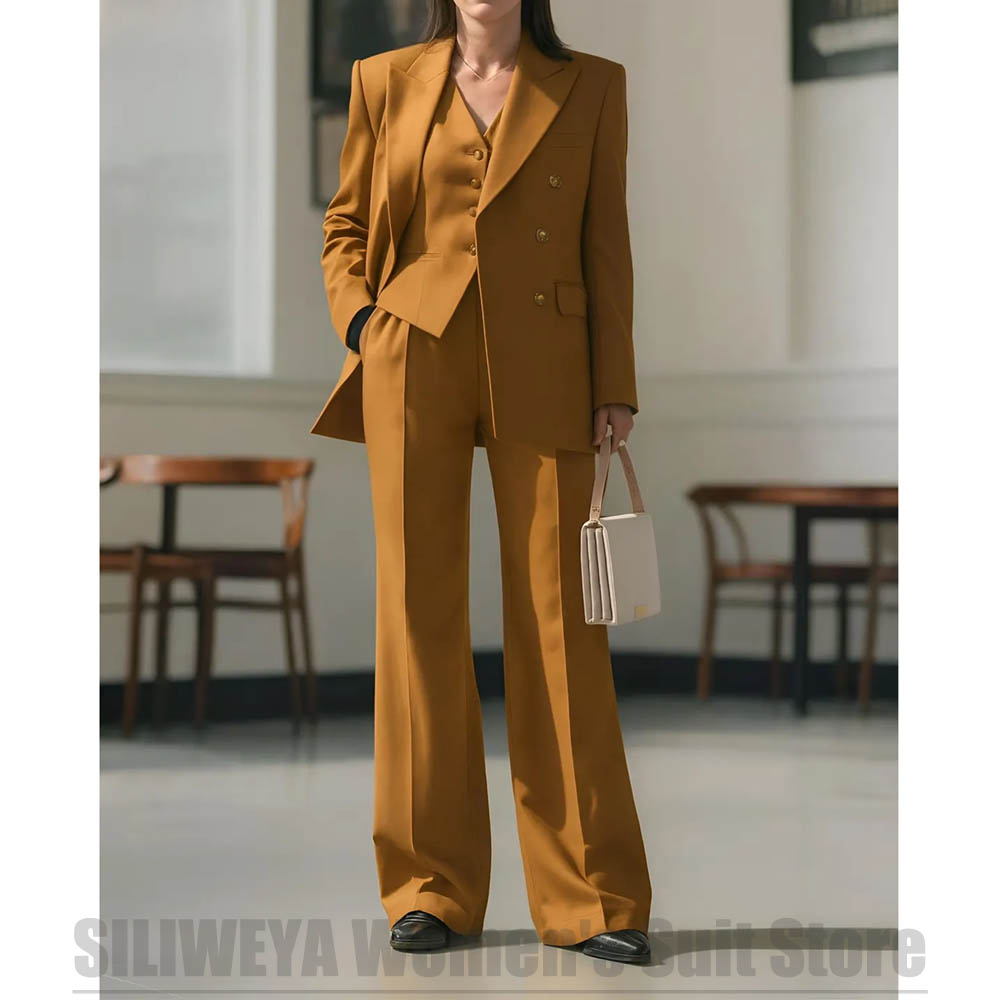 Women's Suit 3 Piece Double Br - огляд і ціна Women Formal Wear Outfits