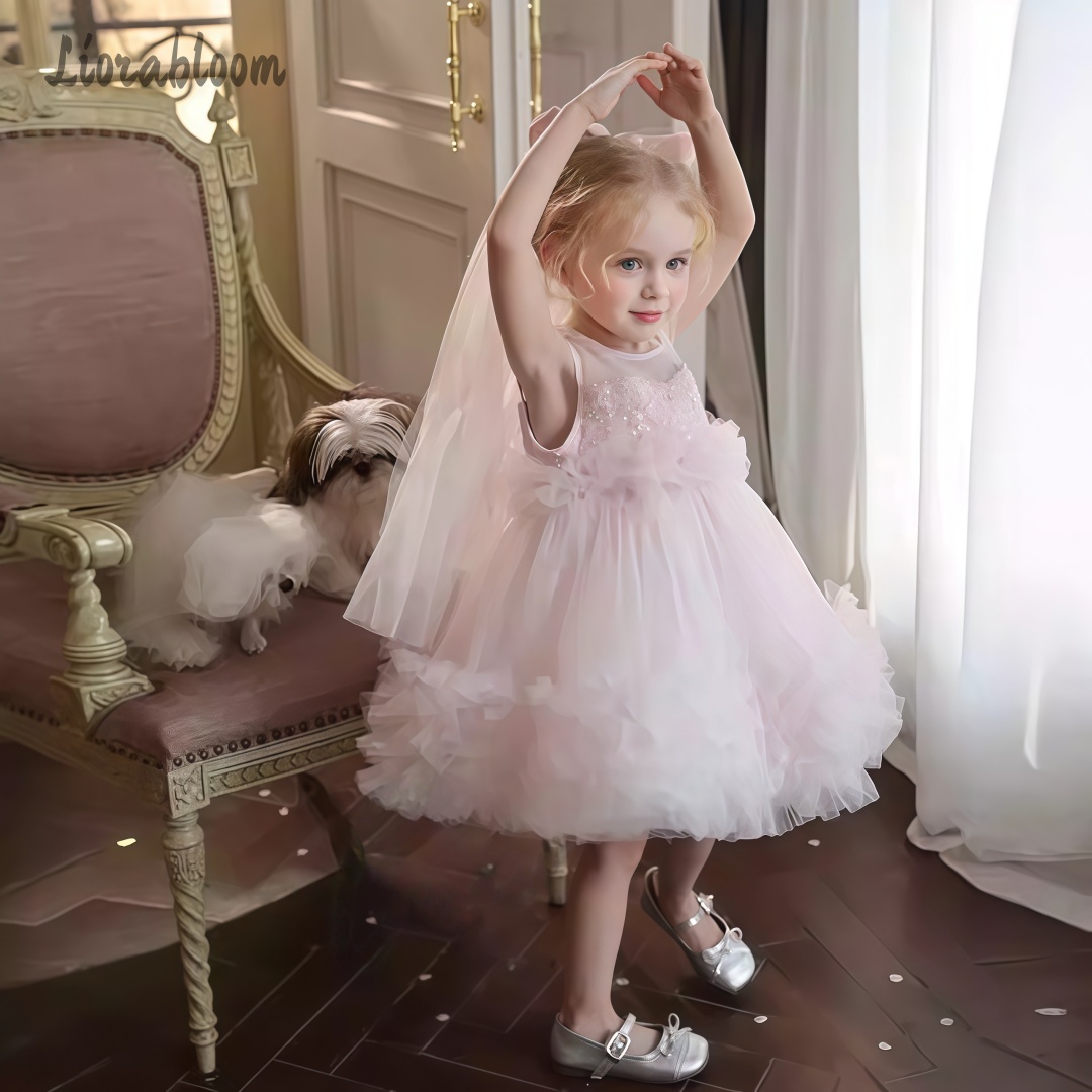 Girls' Tulle Gown Layered Skir - огляд і ціна Women Formal Wear Designers