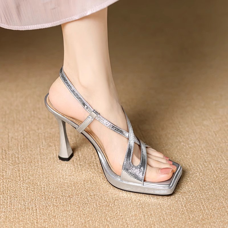 Women's Sheepskin Band Cross S - огляд і ціна Kitten Heel Women