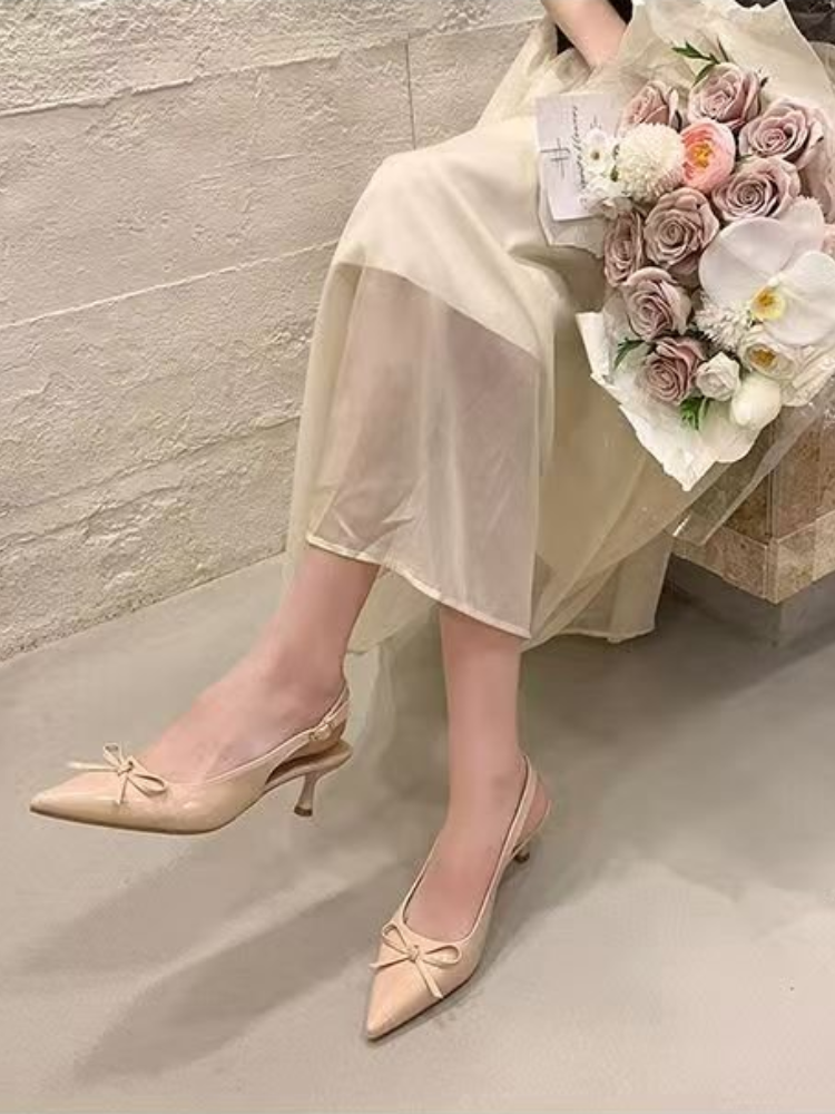 Women Patent Leather Bow Point - огляд і ціна Formal Women Daily Wear Shoes