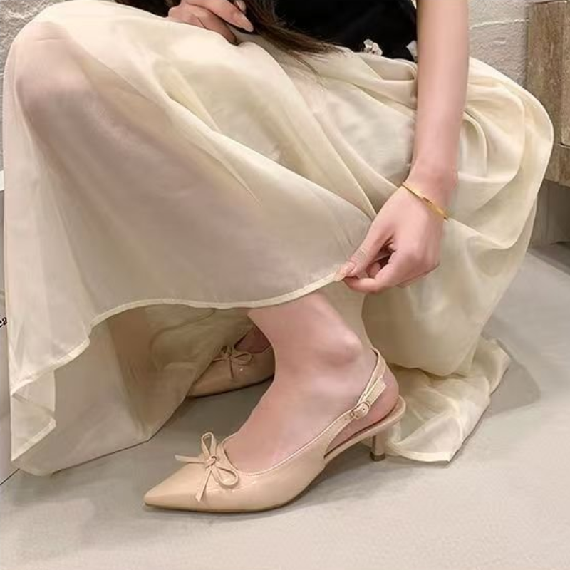 Women Patent Leather Bow Point - огляд і ціна Formal Women Daily Wear Shoes