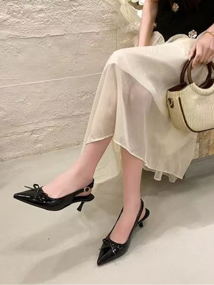 Women Patent Leather Bow Point - огляд і ціна Formal Women Daily Wear Shoes
