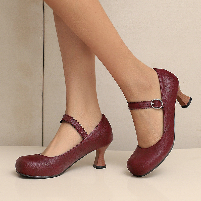 Women Retro Mary Jane Pumps Ro - огляд і ціна Formal Women Daily Wear Shoes