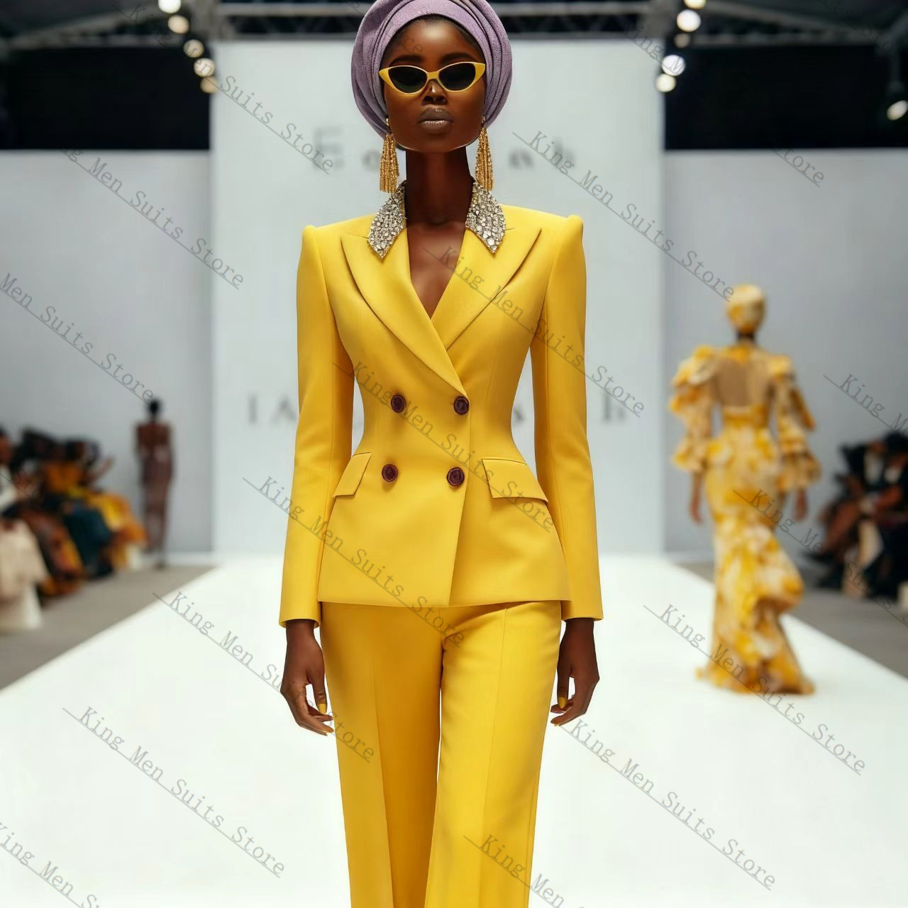 Luxury Crystals Women Suit Set - огляд і ціна Women'S Formal Wear Wedding Guest