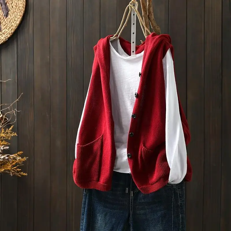 Waistcoat Red Cardigan Women's - огляд і ціна Women'S Formal Wear Cardigan