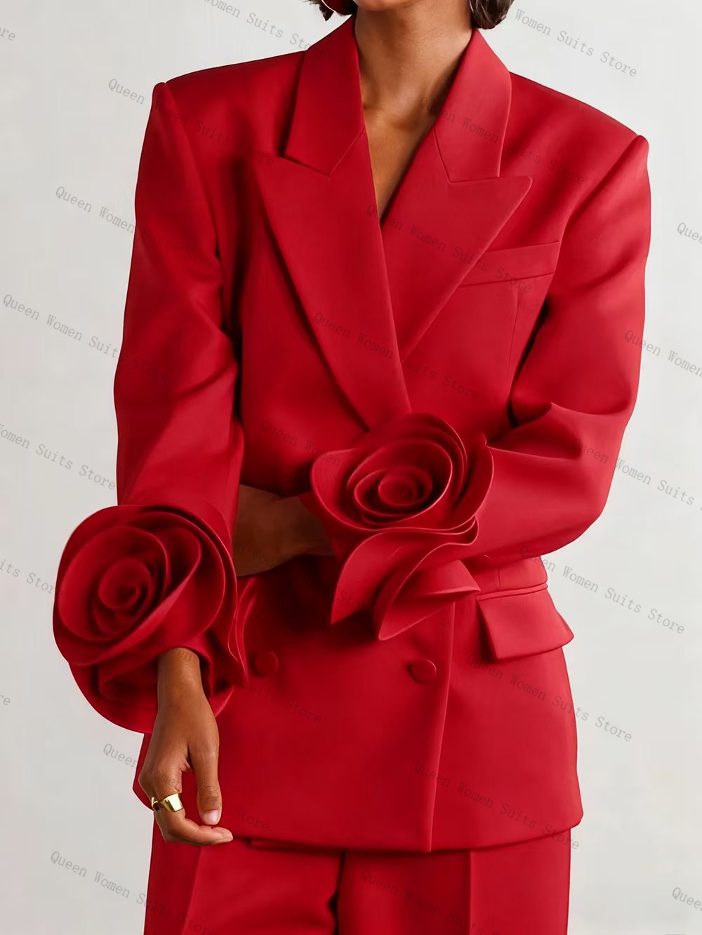 Luxury Red Women Suit Set 2 Pc - огляд і ціна Women'S Formal Wear Wedding Guest