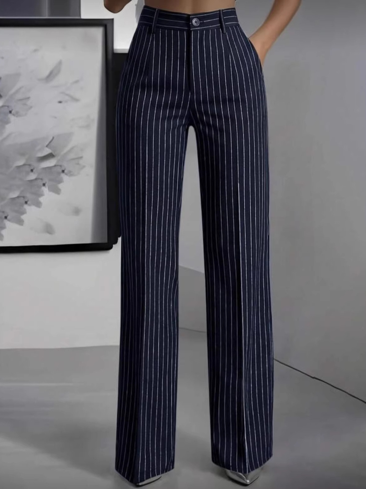 Elegant High Waist Straight Le - огляд і ціна Female Formal Wear