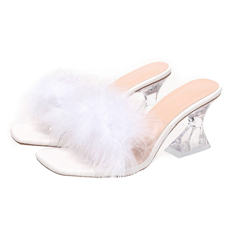 2025 New Elegant Sexy Feather  - огляд і ціна Kitten Heel Women
