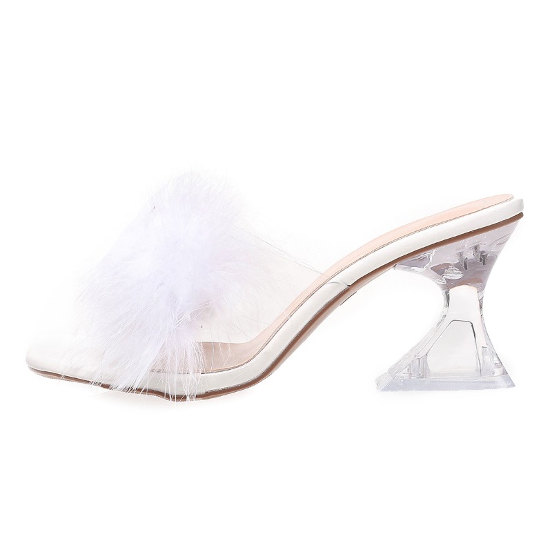 2025 New Elegant Sexy Feather  - огляд і ціна Kitten Heel Women