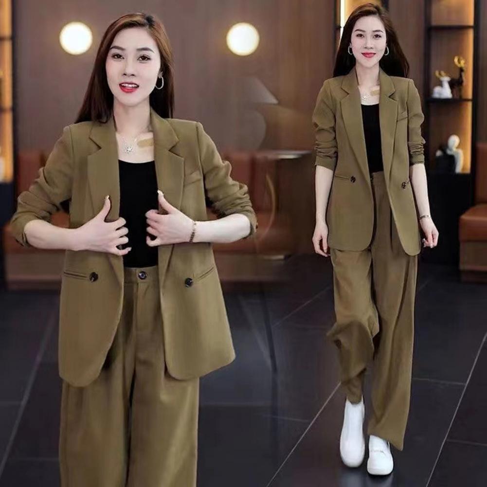Women Coat Pants Set Formal Co - огляд і ціна Female Formal Wear