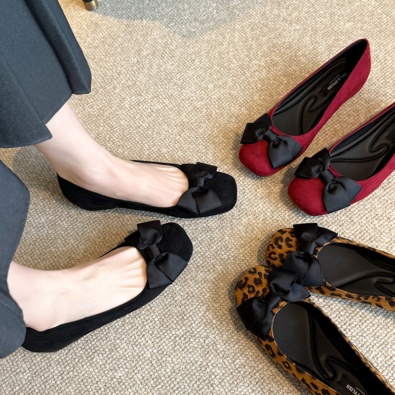 Multi-Color Suede Ballet Flats - огляд і ціна Formal Women Daily Wear Shoes