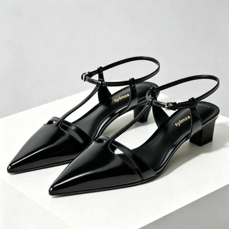 Patent Leather Kitten Heel Wom - огляд і ціна Kitten Heel Women