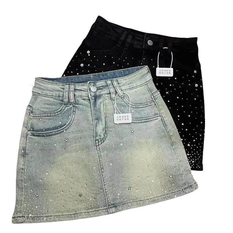 K 59702 Rhinestone Denim Skirt - огляд і ціна K&G Women'S Formal Wear