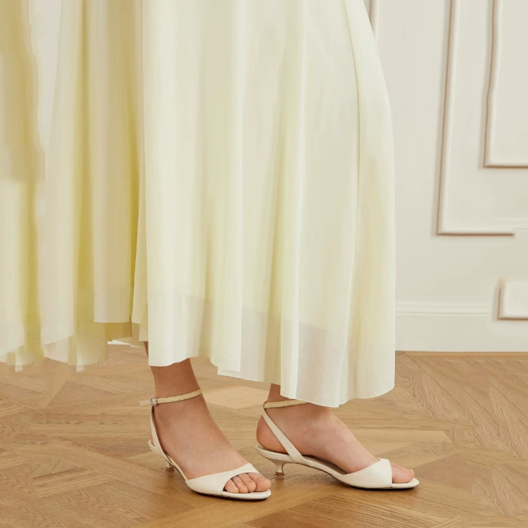 Women Leather Minimalist Ankle - огляд і ціна Kitten Heel Women