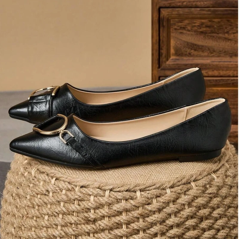 Elegant Women’s Black Pointed  - огляд і ціна Formal Women Daily Wear Shoes
