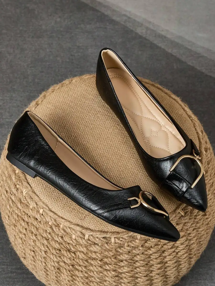 Elegant Women’s Black Pointed  - огляд і ціна Formal Women Daily Wear Shoes