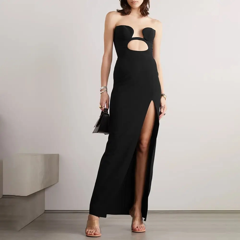 2025 New Summer Black Straples - огляд і ціна Formal Wear Gowns For Women