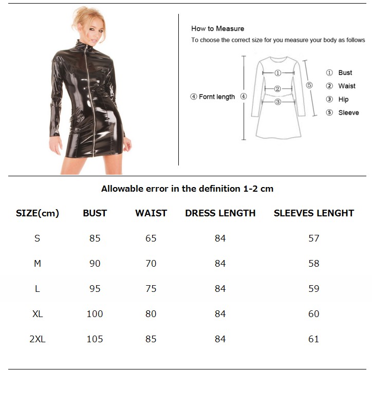 Adult Women's PVC Long Sleeve  - огляд і ціна Formal Wear Gowns For Women