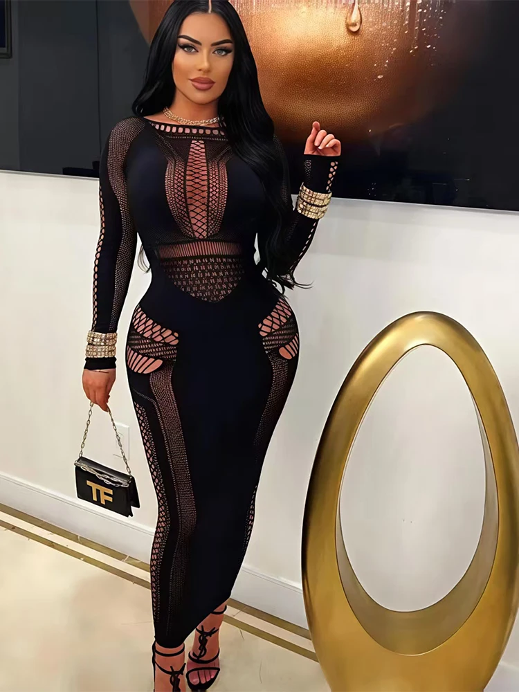 Women's Sexy Mesh Dress Long S - огляд і ціна Formal Wear Gowns For Women