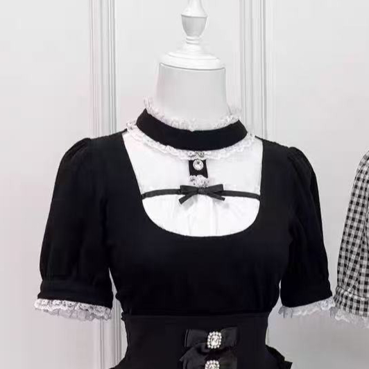 Japanese Lolita Blouse Women K - огляд і ціна Women Formal Blouses For Evening Wear