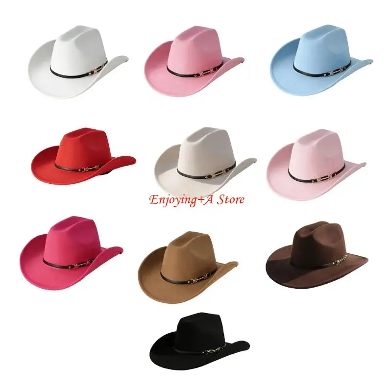 PXPB Roll Brims Cowboy Cap for - огляд і ціна Women Formal Wear Western