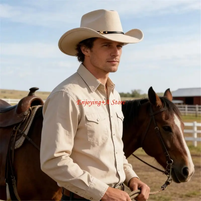 PXPB Roll Brims Cowboy Cap for - огляд і ціна Women Formal Wear Western