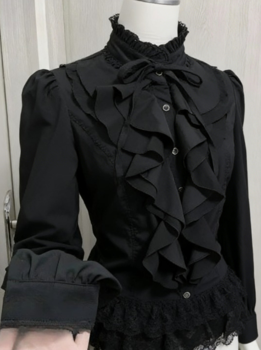 2026 Kawaii Lolita Blouse Butt - огляд і ціна Women Formal Blouses For Evening Wear