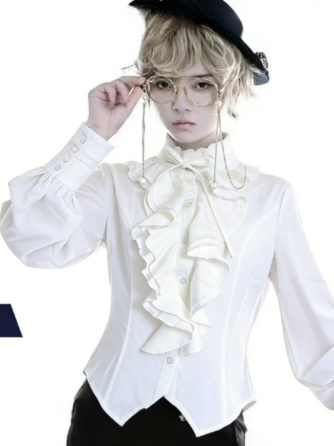 2026 Kawaii Lolita Blouse Butt - огляд і ціна Women Formal Blouses For Evening Wear
