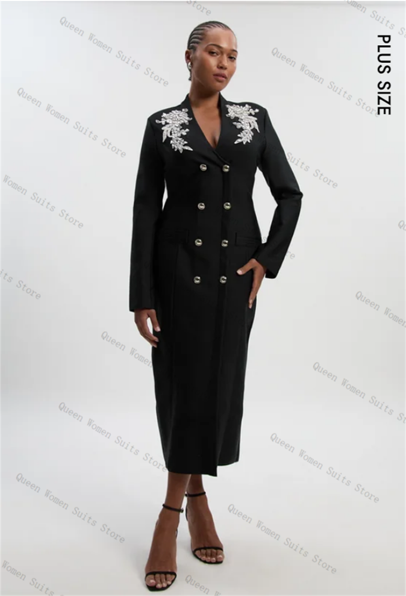 Black Cotton Women Suit 1 Piec - огляд і ціна Women'S Formal Wear Wedding Guest