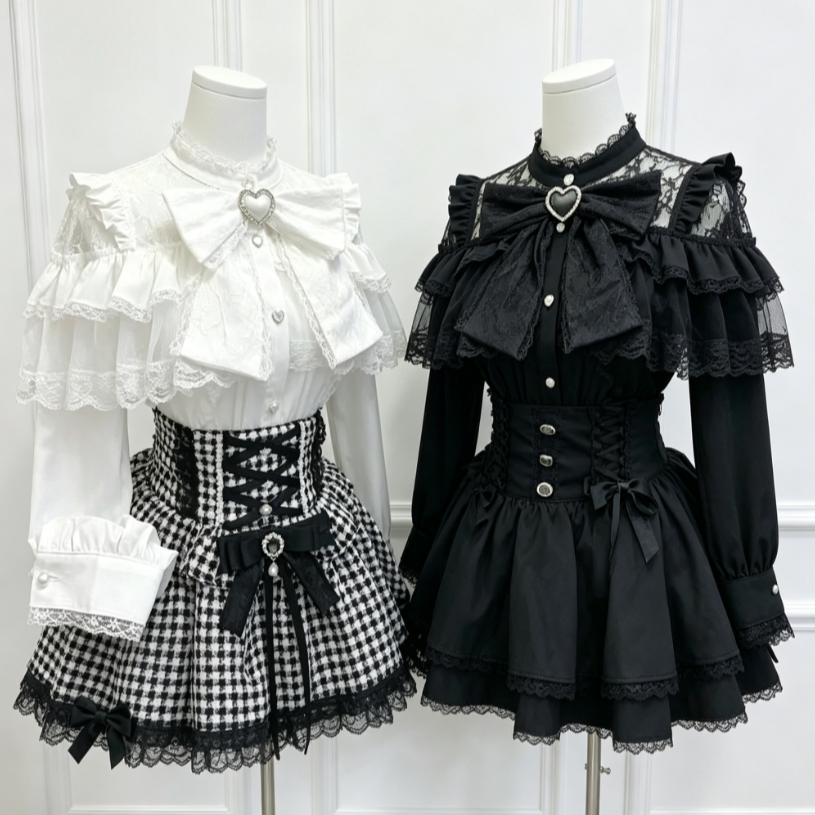2026 Japanese Kawaii Lolita Bl - огляд і ціна Women Formal Blouses For Evening Wear