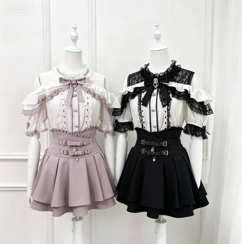 2026 Japanese Kawaii Lolita Bl - огляд і ціна Women Formal Blouses For Evening Wear