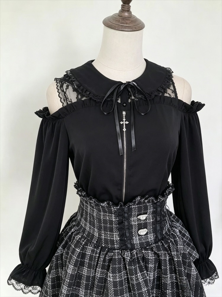 Sweet JK Blouse Women Japanese - огляд і ціна Women Formal Blouses For Evening Wear