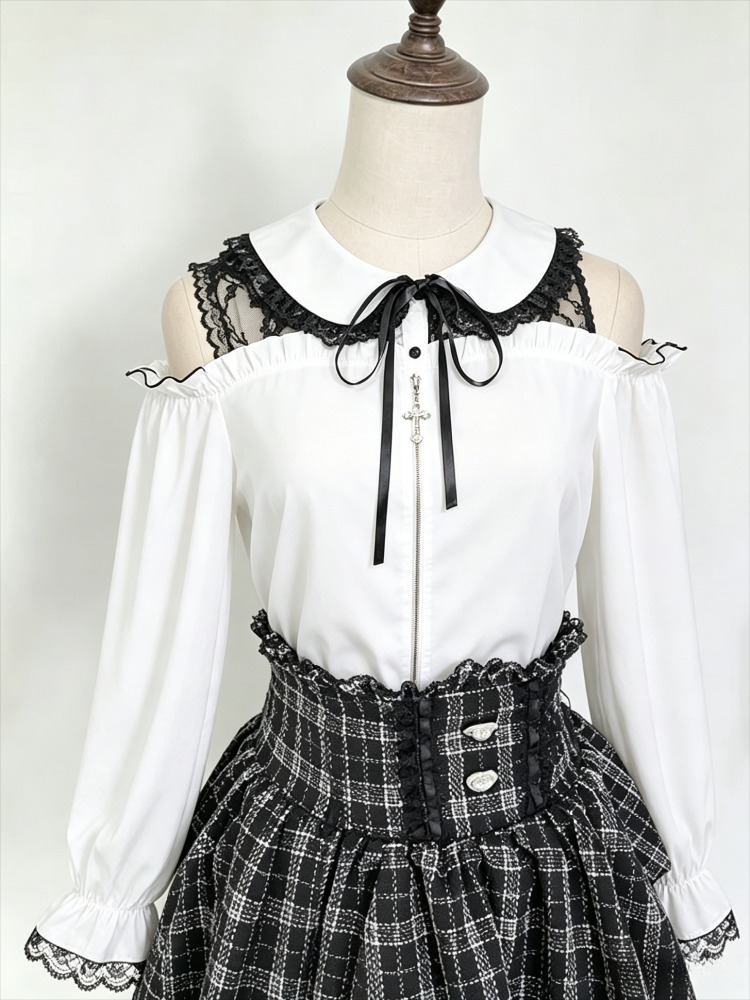 Sweet JK Blouse Women Japanese - огляд і ціна Women Formal Blouses For Evening Wear